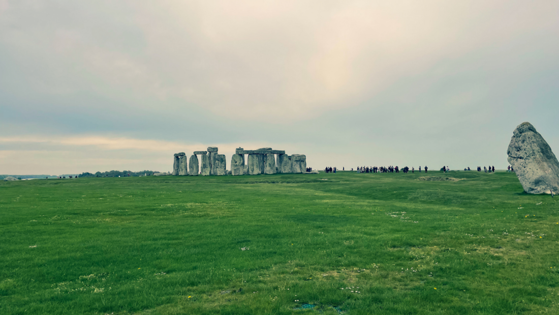 Völlig überlaufen: Stonehenge. (Foto: Valerie Wagner)